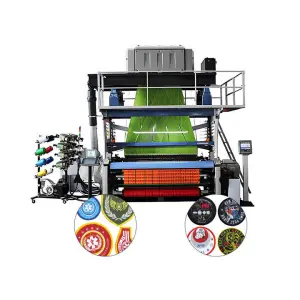 Sevit Garment Cut Damask Fashion Iron Mbj3 Printer Clothes  Automatic Badge Small Tag Fold and Woven Label Weaving Machine