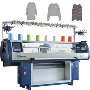 Fast Speed Computerized Automation Sweater Carpet Weave Knitting Machine