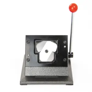 T-shirt Shape Button Maker Kit Badge Press Machine + Stand Paper Cutter +1000sets T-shirt Pin Button Badge Components