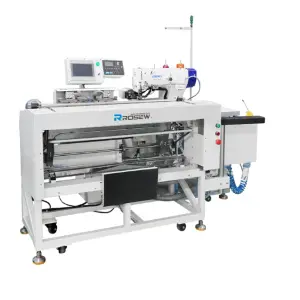 GC-T1790-ACF Fully Automatic Shirt Placket Button Hole Sewing Machine Flat-bed Button Attaching Machine