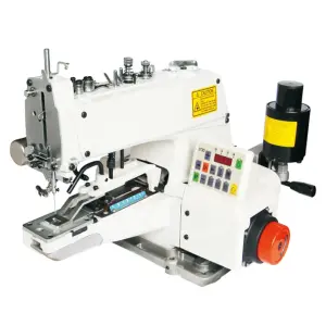 QK-13773D  Automatic Electric Industrial Mini Overlock Button Sewing Machines Garment Sock Shirt Button Machine