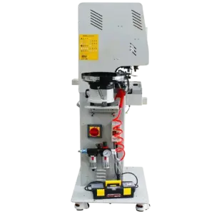 Fully Automatic Plastic Shirt Snap Attaching Button Fastening Make Machine