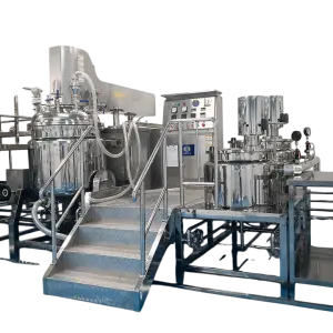 Vacuum Emulsifier Machine Cosmetics Production Equipment Homogenizer Mixer Beauty Cream High Shear Mixer