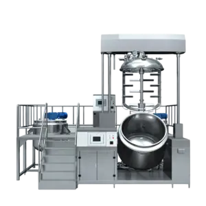 High Shear Tipping Vacuum Emulsifying Homogenizer Machine