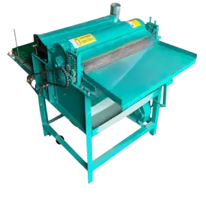 Mini Worsted Fiber Cleaning and Wool Carding  Opening Cotton Machine