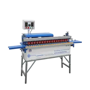 Mini Automatic Edge Banding Machine LB201 Wood-based Panel Edge Bander Banding Machinery for PVC Wood