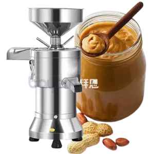 Sauce Vertical Nut Butter Bean Sesame Groundnut Pistachio Peanut Paste Maker Peanut Butter Making Machine Supermarket