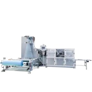 120m/min High Output Cotton Towel Making Machine Disposable Hotel Towel Cutting and Folding Machine Magical Cleaning Towels