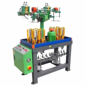 High Output Automatic Cotton Rope Braiding Machine 0.75KW with Motor and Pump Low Cost  Automatic Weaving Machine