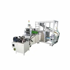PLC System Control Disposable Cotton Bath Towel Nonwoven Shower Towel Making Machine