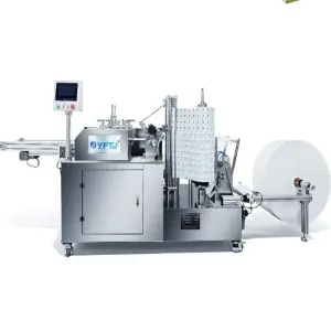 Automatic Makeup Remover Cosmetic Cotton Pad Textiles Wet Wipe Production Equipment Wet Wipe Making Machine