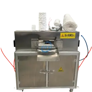 Cotton Fabric Roll Making Machine Absorbent Cotton Rolling Machine