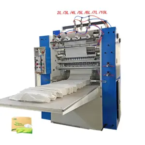 Full Automatic Facial Tissue Manufacturing Machine for Small Roll Towel Making Machine