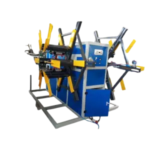 Double Station Plastic HDPE Pipe Coiling Winder Coiler Winding Machine With Automatic Strapping for PE Pipes