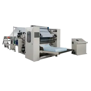 N Fold Hand Towel Tissue Making Machine Paper Towel Making Machine 2 Lines Hand Towel Production Line