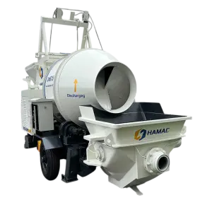 Diesel Concrete Mixer with Pump Cement Machine