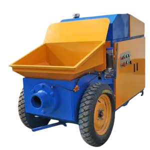 Small Electric Diesel Concrete Pump Hydraulic Concrete Pouring Pump