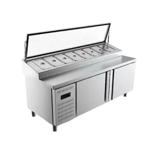 480L Pizza Freezer Stainless Steel Refrigerator