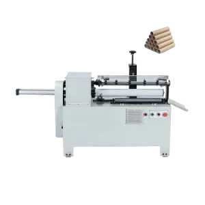 25MM 38MM 50MM 76MM Automatic Kraft Paper Tube Cutter Auto  Slitter Multi Knife Paper Core Cutting Machine(FMWN-600 Extra mandrel & rubber sleeve& Metal pushing plate 35mm )