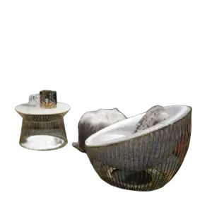 Home Furniture  Hotel Sofas Apartment Stainless Steel Velvet Sofa Modern Design Single Seater Sofa Chair Armchair Set