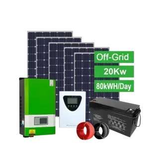 30KW Solar Power System for Home: 30 kW Solar Panel System Kit(20kw complete set)