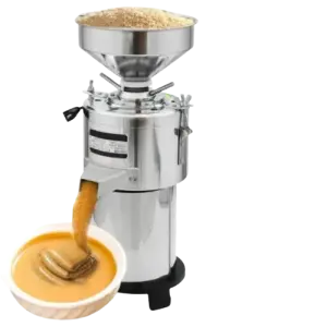 Easy Operate Roasted Peanut Pistachio Colloid Mill for Making Coconut Butter Household Peanut Butter Machine