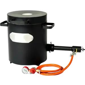 Propane Gas Forge Furnace For Gold Aluminum Silver Copper Smelting - 4.4kg Aluminum and 10kg Copper
