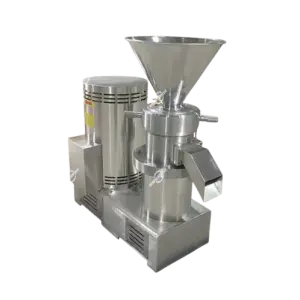 Electric Commercial Small Mini Nut Colloid Mill Groundnut Paste Peanut Butter Making Grinder Grinding Machine for Home Use