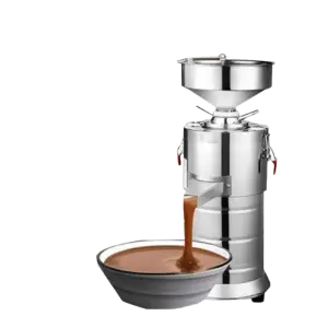 Vertical Stainless Steel 15kg/h Peanut Butter Machine Grinder Small Scale Sesame Peanut Butter Making Machine
