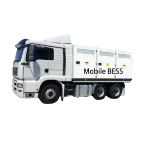 SCU 100kW 200kWh Mobile BESS Battery Energy Storage System