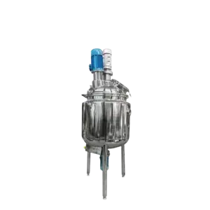 500L High-Speed Vacuum Homogenizer Disperser Emulsifying Mixer for Cosmetic Making Machine
