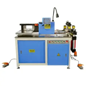 Cnc Copper Flat Strip Bending 303esk-b Busbar Processing Machine