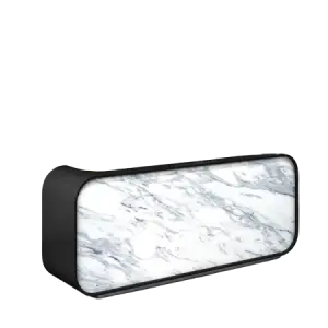 Black Reception Desk