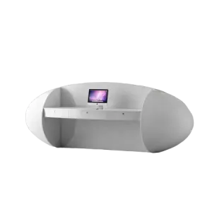 Front Counter Nail Salon Displa Table Reception Desk