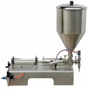 Time Adjustable Low Power Juice Cream Oil Perfume Bottle Filling Machine