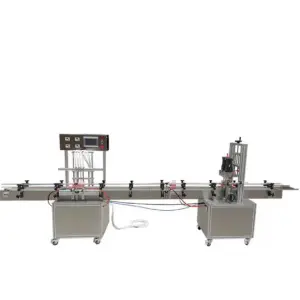 4-head Automatic Liquid Bottle Filling Machine