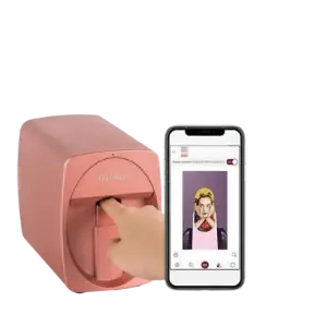 QFW Automatic Smart Digital Nail 3d Nail Printer Machine Digital Nail Art Machine