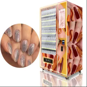 Nail Printing Vending Machine Graphic Commercial Vending Machine Press on Nails Vending Machine