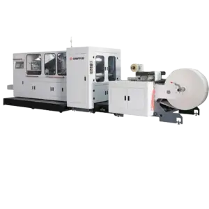 CP-FD330 High Speed Multifunctional Automatic Kraft Paper Bag Production Machine Square Bottom Shopping Paper Bag Making Machine