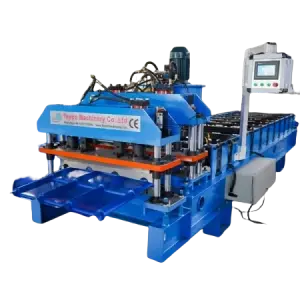 Fully Automatic Corrugated Roll Roof 950 Glazed Tiles Making Machine