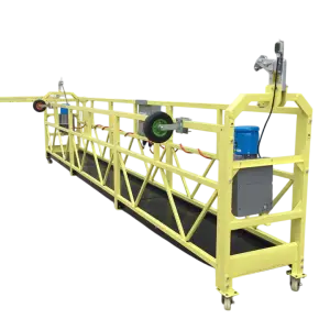 Zlp800 Aluminum Suspended Electric Scaffolding Work Platform Scaffolding Platform