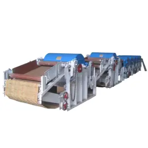 Fabric Cotton Yarn Opening and Cleaning Textile Waste Recycling Machine for Clothes Jeans Making Machinery