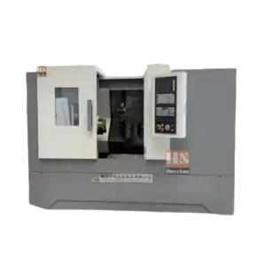 TCK50 Small CNC Lathe Machine Heavy Duty Horizontal Metal Slant Bed Siemens Control GSK CNC Control System Motor Core Component