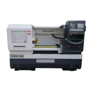 Supertech Good Rigidity and Accuracy CNC Lathe Machine CK6150/1000mm Applicable to Machine Lathe Industry Automotive Industry