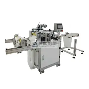 Ultrasonic Disposable Face Towel Cutting and Rewinding Machine