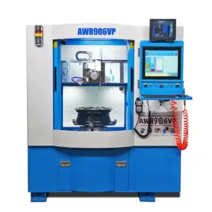 Alloy Wheel Repair CNC Lathe Machine AWR906VP With Variable Spindle Speed Auto Cutting Rim Refurbishment