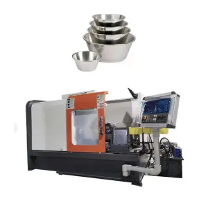 High Accuracy CNC Metal Spinning Lathe Machine