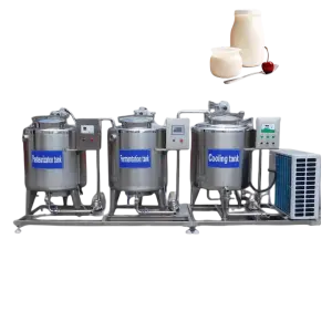 Automatic Cheese Yogurt Processing Line Dairy Product Making Line From Pasteurization to Packaging