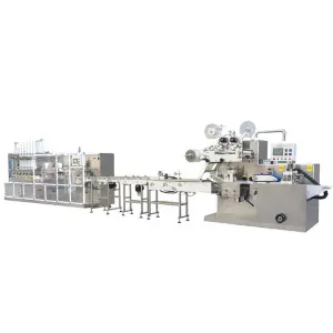 Disposable Wet-Wipes Face Towel Making Machine Sterilized Wet Wipes Packing Machine Baby Wet Wipes Wet Tissue Folding Machine