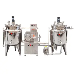 Commercial Yoghurt Cheese Making Machines Plant Dairy Production Line for Uht Milk Yogurt Ice Cream